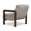 Fabric Lounge Chair - Multi Tone Neutral