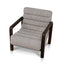 Fabric Lounge Chair - Multi Tone Neutral