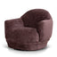 Swivel Armchair - Plum