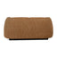 2 Seater Fabric Sofa - Ginger Brown