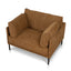 Fabric Armchair - Ginger Brown