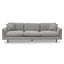 4 Seater Fabric Sofa - Grey