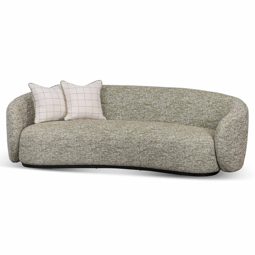 3 Seater Fabric Sofa - Fern Green