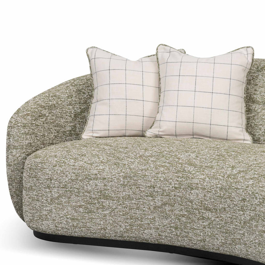 3 Seater Fabric Sofa - Fern Green