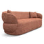 3 Seater Sofa - Moss Rust Orange