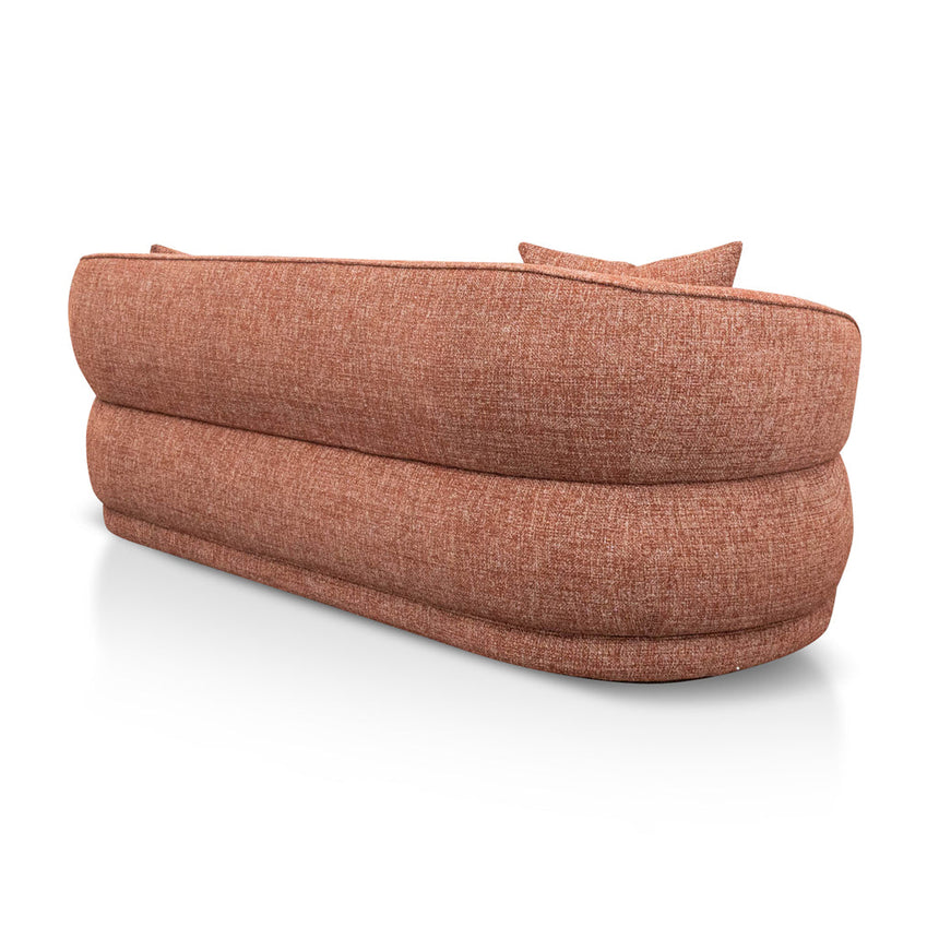 3 Seater Sofa - Moss Rust Orange