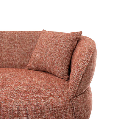 3 Seater Sofa - Moss Rust Orange