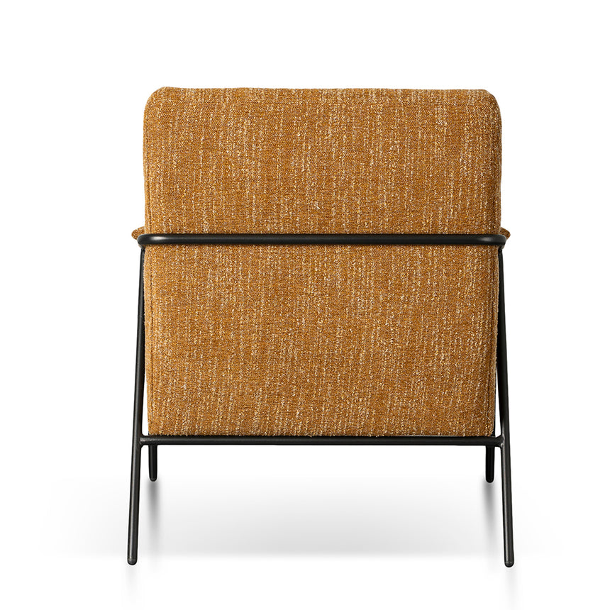 O Fabric Armchair - Ginger Brown