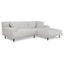 Right Chaise Sofa - Clay Grey