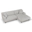 Right Chaise Sofa - Clay Grey