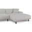 Right Chaise Sofa - Clay Grey