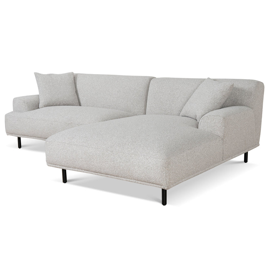 Right Chaise Sofa - Clay Grey