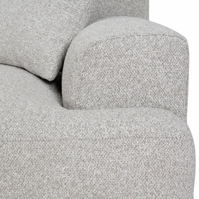 Left Chaise Sofa - Clay Grey