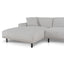 Left Chaise Sofa - Clay Grey