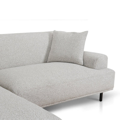 Left Chaise Sofa - Clay Grey