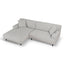 Left Chaise Sofa - Clay Grey