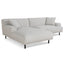 Left Chaise Sofa - Clay Grey