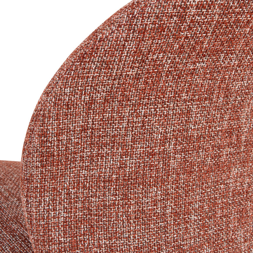 Lounge Chair - Moss Rust Orange