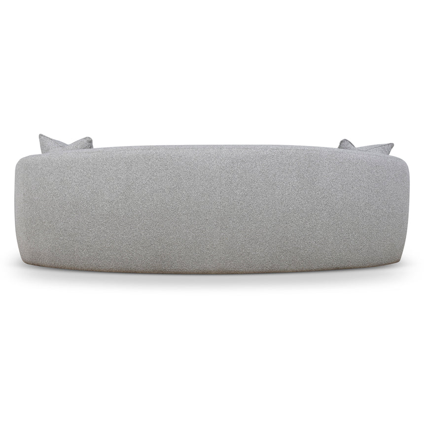 3 Seater Fabric Sofa - Clay Grey