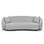 3 Seater Fabric Sofa - Clay Grey