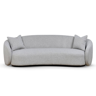 3 Seater Fabric Sofa - Clay Grey