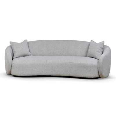 3 Seater Fabric Sofa - Clay Grey