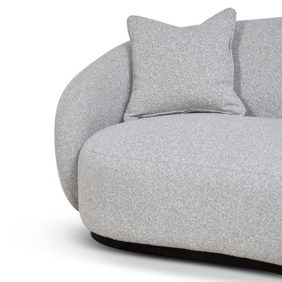 3 Seater Fabric Sofa - Clay Grey