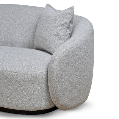 3 Seater Fabric Sofa - Clay Grey