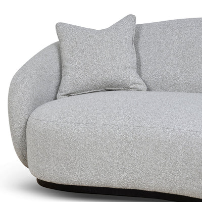 3 Seater Fabric Sofa - Clay Grey