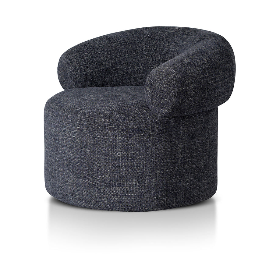 Fabric Armchair - Moss Navy