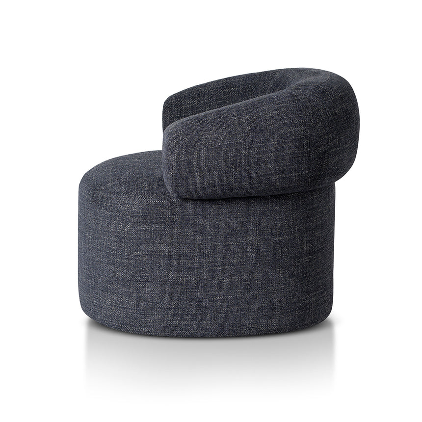 Fabric Armchair - Moss Navy