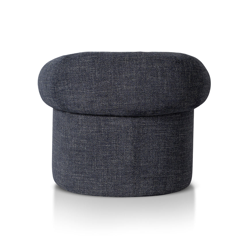 Fabric Armchair - Moss Navy