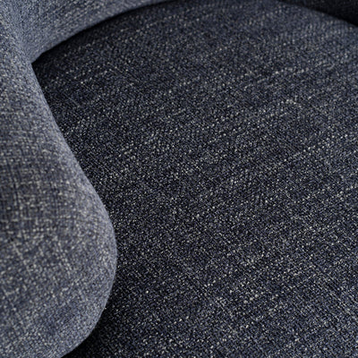 Fabric Armchair - Moss Navy