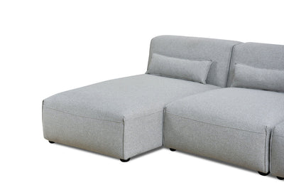 Right Chaise Sofa - Sterling Sand