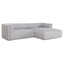 Right Chaise Sofa - Grey