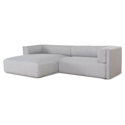 Left Chaise Sofa - Grey