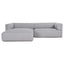 Left Chaise Sofa - Grey