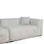 4 Seater Left Chaise Sofa - Pearl Boucle