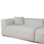 4 Seater Right Chaise Sofa - Pearl Boucle