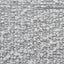 3 Seater Fabric Sofa - Silver Grey Boucle