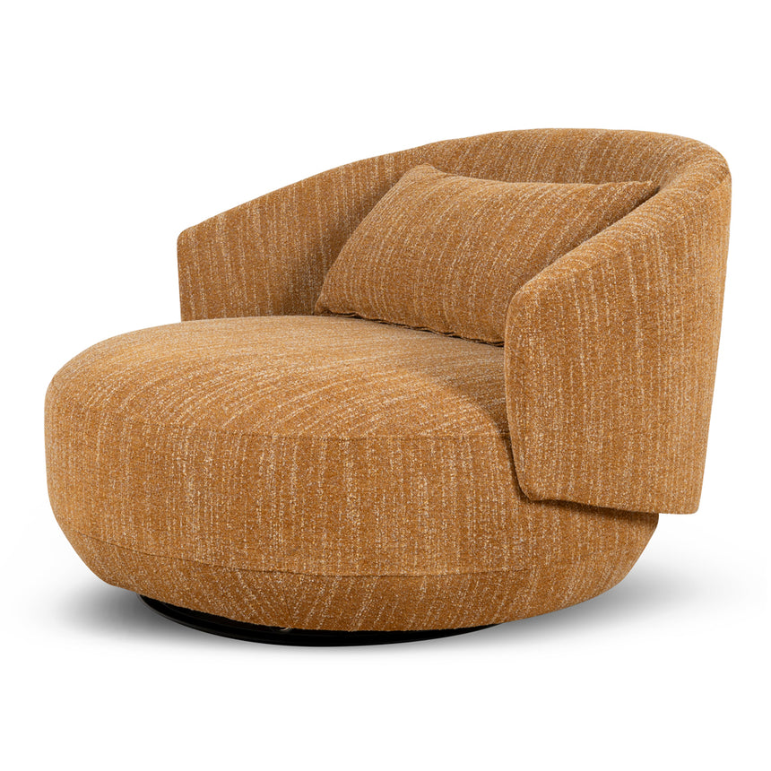 Fabric Armchair - Ginger Brown