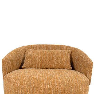 Fabric Armchair - Ginger Brown