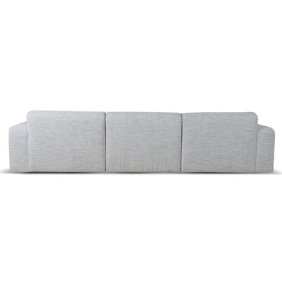 4 Seater Fabric Sofa - Fog Grey