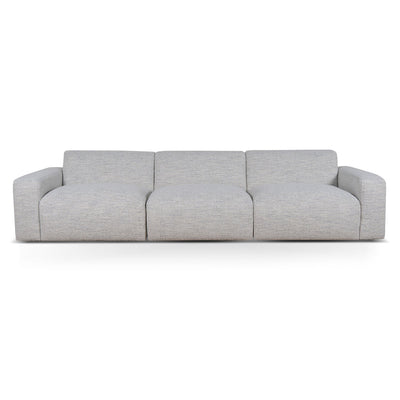 4 Seater Fabric Sofa - Fog Grey