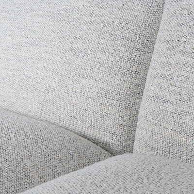 4 Seater Fabric Sofa - Fog Grey