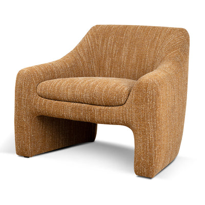 Fabric Armchair - Ginger Brown