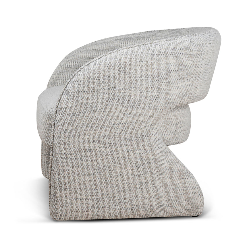 Fabric Armchair - Fog Grey