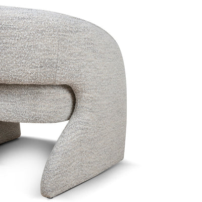 Fabric Armchair - Fog Grey