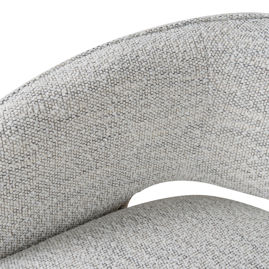 Fabric Armchair - Fog Grey