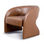 Armchair - Caramel Brown Leather